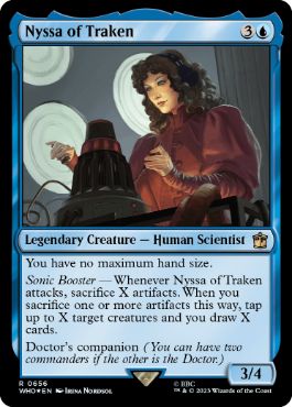 【ENG】【Foil】■サージ■《トラケンのニッサ/Nyssa of Traken》[WHO]