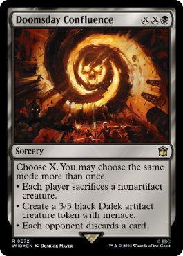 【ENG】【Foil】■サージ■《終末の合流点/Doomsday Confluence》[WHO]