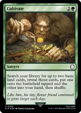 【ENG】【Foil】■サージ■《耕作/Cultivate》[PIP]