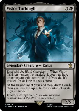 【ENG】【Foil】■サージ■《ヴィスラー・ターロー/Vislor Turlough》[WHO]