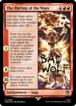 【ENG】【Foil】■サージ■《わかれ道/The Parting of the Ways》[WHO]