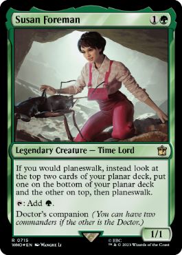 【ENG】【Foil】■サージ■《スーザン・フォアマン/Susan Foreman》[WHO]