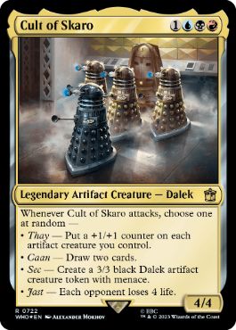 【ENG】【Foil】■サージ■《スカロの集団/Cult of Skaro》[WHO]