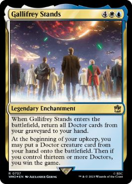 【ENG】【Foil】■サージ■《ギャリフレイは生き続ける/Gallifrey Stands》[WHO]