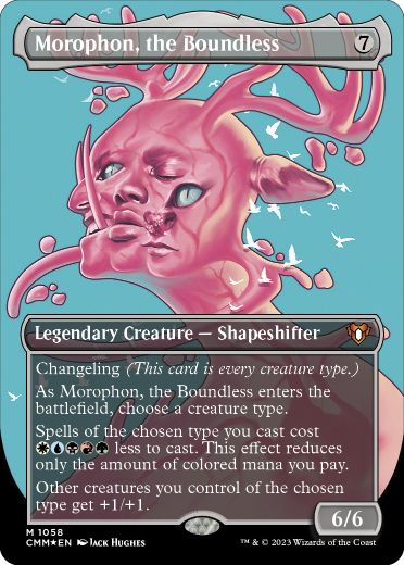 【ENG】【Foil】■テクスチャー■《限りないもの、モロフォン/Morophon, the Boundless》[CMM]