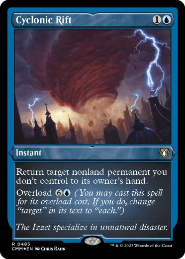 【ENG】【Foil】■エッチング■《サイクロンの裂け目/Cyclonic Rift》[CMM]