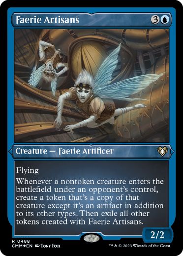 【ENG】【Foil】■エッチング■《フェアリーの職工/Faerie Artisans》[CMM]