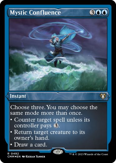 【ENG】【Foil】■エッチング■《神秘の合流点/Mystic Confluence》[CMM]