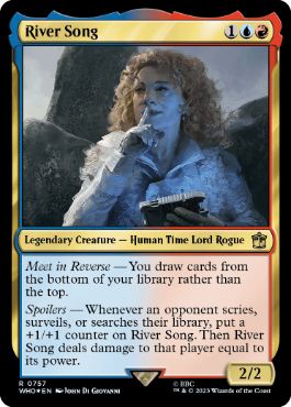 【ENG】【Foil】■サージ■《リヴァー・ソング/River Song》[WHO]