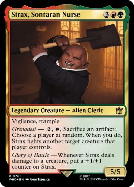 【ENG】【Foil】■サージ■《ソンターランの看護師、ストラックス/Strax, Sontaran Nurse》[WHO]
