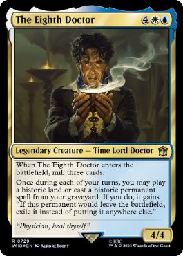 【ENG】【Foil】■サージ■《８代目ドクター/The Eighth Doctor》[WHO]