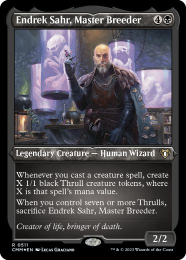 【ENG】【Foil】■エッチング■《練達の育種師、エンドレク・サール/Endrek Sahr, Master Breeder》[CMM]