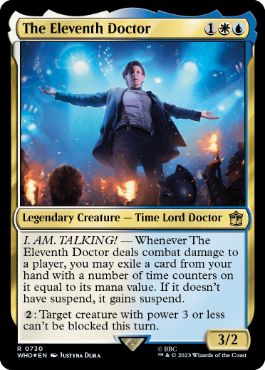 【ENG】【Foil】■サージ■《11代目ドクター/The Eleventh Doctor》[WHO]