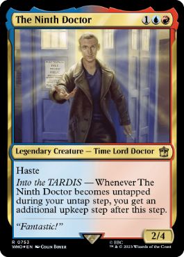 【ENG】【Foil】■サージ■《９代目ドクター/The Ninth Doctor》[WHO]