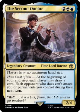 【ENG】【Foil】■サージ■《２代目ドクター/The Second Doctor》[WHO]