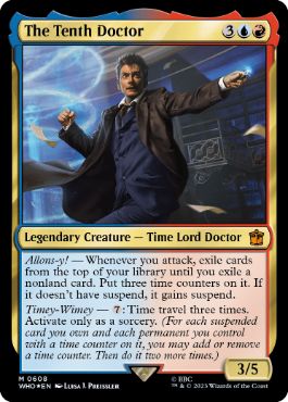【ENG】【Foil】■サージ■《10代目ドクター/The Tenth Doctor》[WHO]