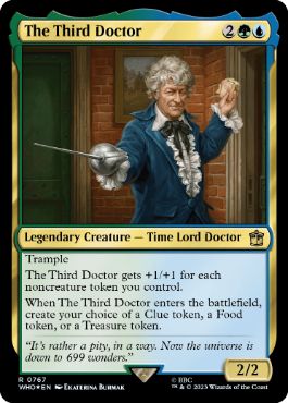 【ENG】【Foil】■サージ■《３代目ドクター/The Third Doctor》[WHO]