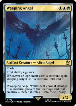 【ENG】【Foil】■サージ■《嘆きの天使/Weeping Angel》[WHO]