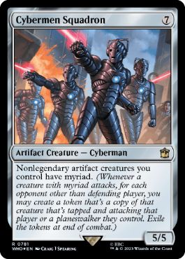 【ENG】【Foil】■サージ■《サイバーマン軍団/Cybermen Squadron》[WHO]