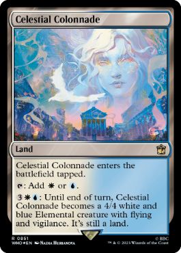 【ENG】【Foil】■サージ■《天界の列柱/Celestial Colonnade》[WHO]