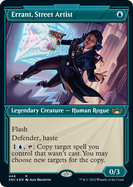 【ENG】【Foil】■エッチング■《路上芸術家、エラント/Errant, Street Artist》[SNC]