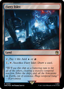 【ENG】【Foil】■サージ■《焦熱島嶼域/Fiery Islet》[WHO]