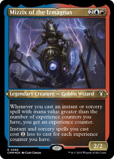 【ENG】【Foil】■エッチング■《イズマグナスのミジックス/Mizzix of the Izmagnus》[CMM]