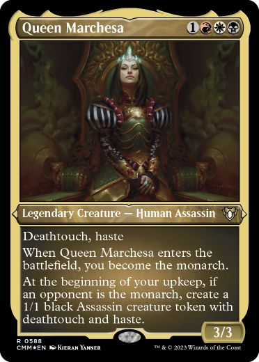 【ENG】【Foil】■エッチング■《マルチェッサ女王/Queen Marchesa》[CMM]