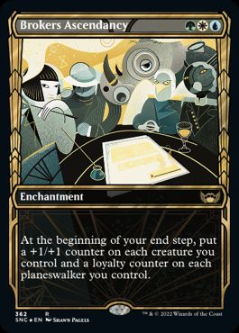 【ENG】【Foil】■箔押し■《斡旋屋一家の隆盛/Brokers Ascendancy》[SNC]