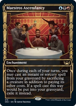 【ENG】【Foil】■箔押し■《貴顕廊一家の隆盛/Maestros Ascendancy》[SNC]
