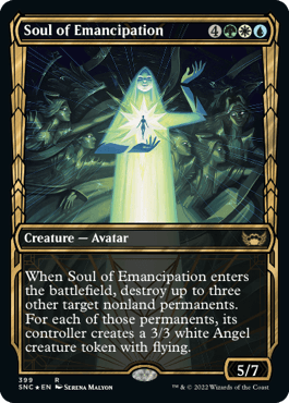 【ENG】【Foil】■箔押し■《解脱の魂/Soul of Emancipation》[SNC]