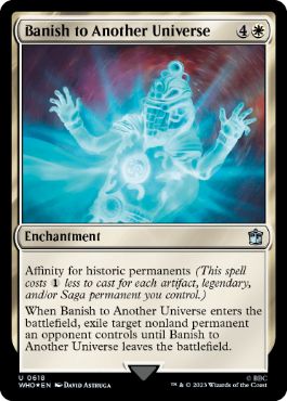 【ENG】【Foil】■サージ■《別世界への追放/Banish to Another Universe》[WHO]