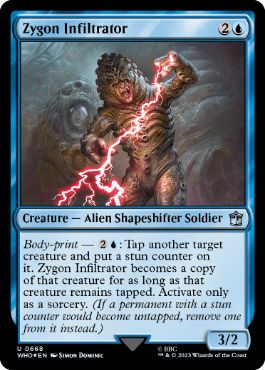 【ENG】【Foil】■サージ■《ザイゴンの侵入者/Zygon Infiltrator》[WHO]