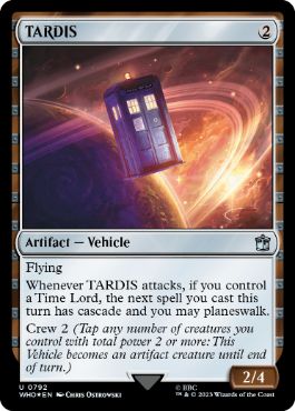 【ENG】【Foil】■サージ■《ターディス/TARDIS》[WHO]