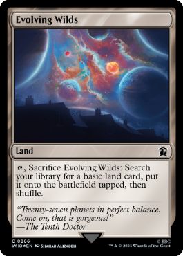 【ENG】【Foil】■サージ■《進化する未開地/Evolving Wilds》[WHO]