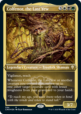 【ENG】【Foil】■エッチング■《最後のイチイ、コルフェノール/Colfenor, the Last Yew》[CMR]