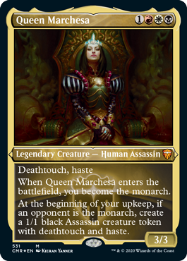 【ENG】【Foil】■エッチング■《マルチェッサ女王/Queen Marchesa》[CMR]