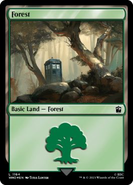 【ENG】【Foil】■サージ■《森/Forest》(1164)[WHO]