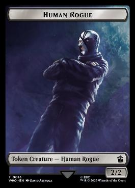【ENG】【Foil】■サージ■《人間・ならず者トークン/Human Rogue token》[WHO]