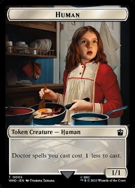 【ENG】【Foil】■サージ■《人間トークン/Human token》(037)[WHO]