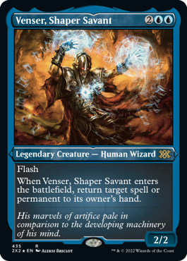 【ENG】【Foil】■エッチング■《造物の学者、ヴェンセール/Venser, Shaper Savant》[2X2]