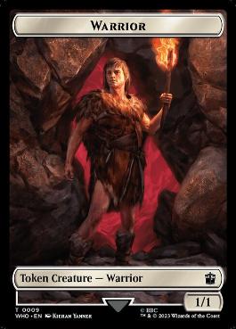 【ENG】【Foil】■サージ■《戦士トークン/Warrior Token》[WHO]