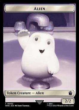 【ENG】【Foil】■サージ■《エイリアントークン/Alien Token》[WHO]