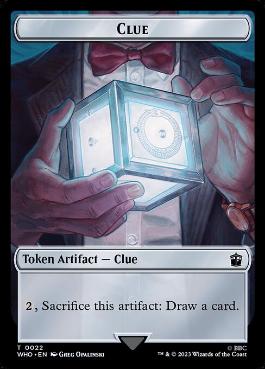 【ENG】【Foil】■サージ■《手掛かりトークン/Clue token》(054)[WHO]