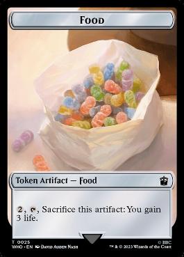 【ENG】【Foil】■サージ■《食物トークン/Food Token》(057)[WHO]
