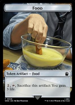 【ENG】【Foil】■サージ■《食物トークン/Food Token》(058)[WHO]