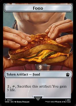 【ENG】【Foil】■サージ■《食物トークン/Food Token》(059)[WHO]