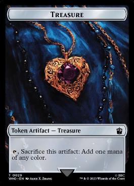 【ENG】【Foil】■サージ■《宝物トークン/Treasure token》(061)[WHO]