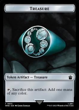 【ENG】【Foil】■サージ■《宝物トークン/Treasure token》(063)[WHO]