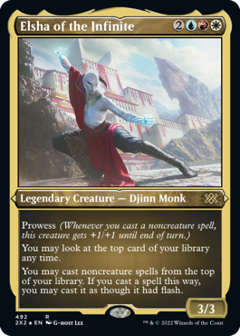 【ENG】【Foil】■エッチング■《無限のエルシャ/Elsha of the Infinite》[2X2]